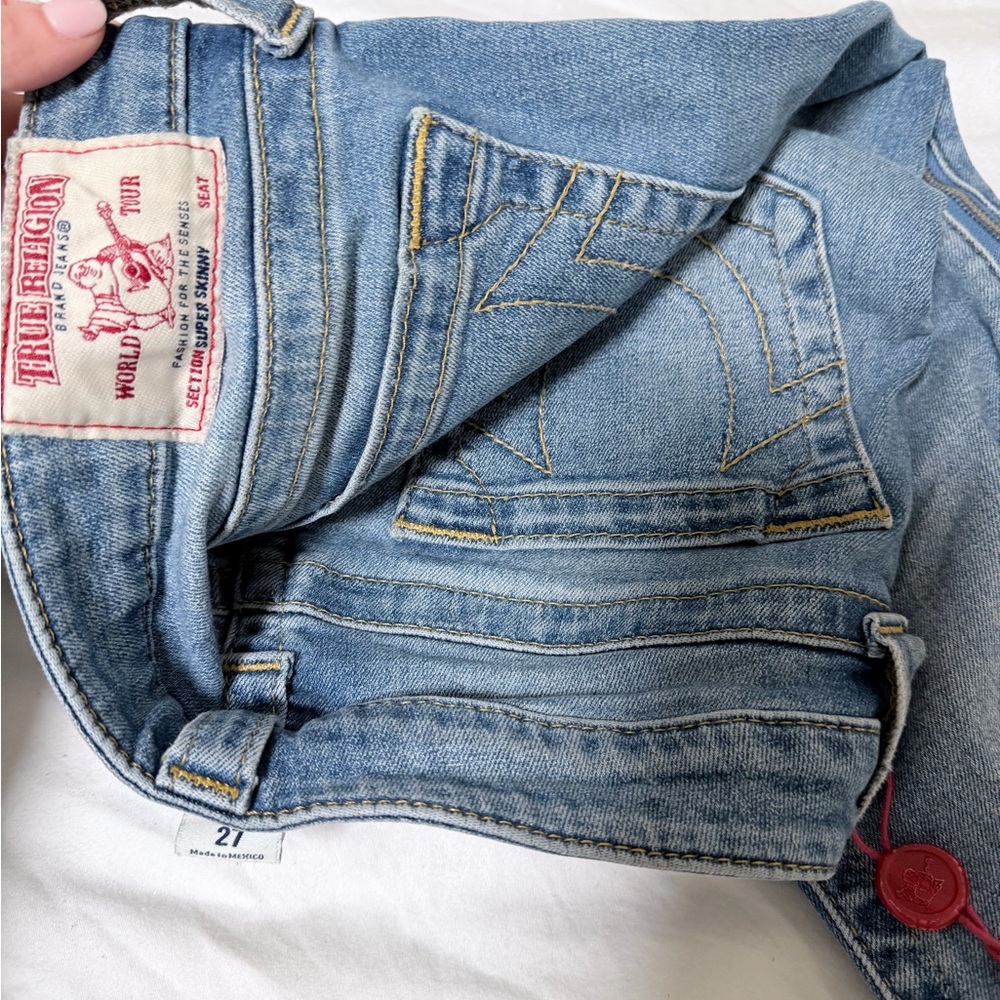 True Religion Blue Denim Jeans